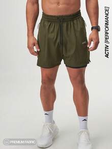 ARC Activewear Performance Shorts Running Basketball Quick Dry Fitness Gym Workout Training Training Shorts