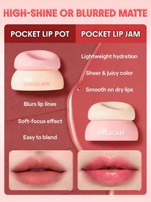 SHEGLAM Bounce Putty Pocket 唇泥-Crystal Clear - Crystal Clear - 查看 10