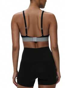 Tommy Hilfiger Women's Sports Bra Black - Black - View 2