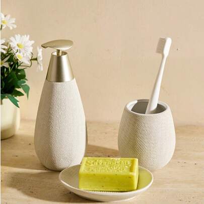 Cirelle 1PC Hộp đựng xà phòng bằng gốm, Hộp đựng xà phòng bằng gốm sáng tạo cổ điển, có thể tái sử dụng, hoàn hảo để trang trí nhà bếp và phòng tắm