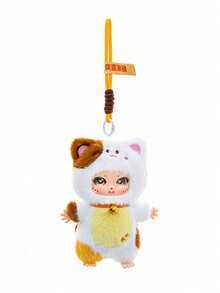 POKOJA LAND 可爱动物毛绒乙烯基伙伴 - 17 厘米超柔软动物玩偶，适合所有年龄段的抱抱儿童房装饰和感官舒适玩具 - 彩色 - 查看 10