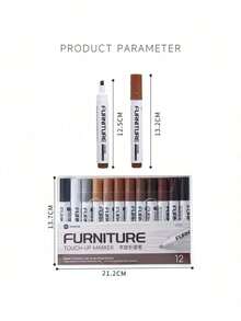 Low Odor Furniture Repair Paint Pen Suitable For Wood And Metal Multi-Color Scratch Repair Kit To Meet Your Needs In Different Scenarios Repair Cabinets, Doors, Sofas, Tables And Chairs, Wooden Cabinets, Floors, Car Interiors, Scratches On Bags Quick Drying, (New And Old Versions Are Shipped Randomly) - one-size - View 8