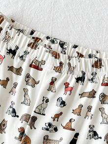 2 件套女婴时尚休闲舒适柔软针织面料圆领套头衫，搭配 3D 刺绣贝雷帽和条纹长袖喇叭裤套装 - 淺灰色 - 查看 6