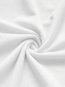 Manfinity Homme Fashionable Casual Young Relaxed Heart & Spider Print Standard Fit Crew Neck Short Sleeve T-Shirt For Men, Suitable For Holidays, Dates, Parties, Couple Matching, Great Gift For Boyfriend/Husband