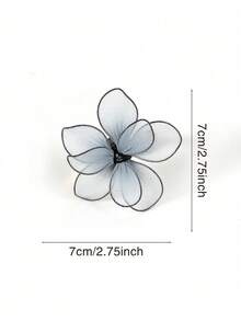 2/4 pièces Anneaux de serviette en dentelle florale de printemps, convient pour mariage, fête, célébration, pique-nique, camping, rassemblement rustique, décoration de table d'anniversaire, design minimaliste - Multicolore - Voir 2