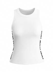 DKNY Women's Vest White - Ivory - View 3