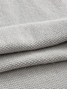 Manfinity Unisex Men's Casual Letter Embroidered Loose Fit Crew Neck Long Sleeve Sweater, Autumn/Winter, Grunge Style