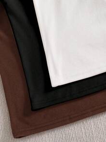 Sparklyn 3件套青少年女孩休闲猫咪印花高领长袖保暖内衬T恤 - 彩色 - 查看 4