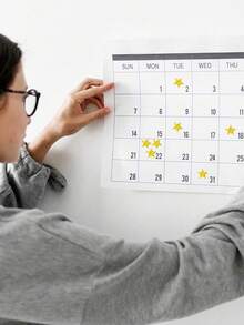 600张金色箔纸星星贴纸，10张奖励星星贴纸，箔纸星星贴纸，迷你星星贴纸，适用于学校计划本、行为记录表、课堂教师用品、DIY贴纸 - 金色 - 查看 4