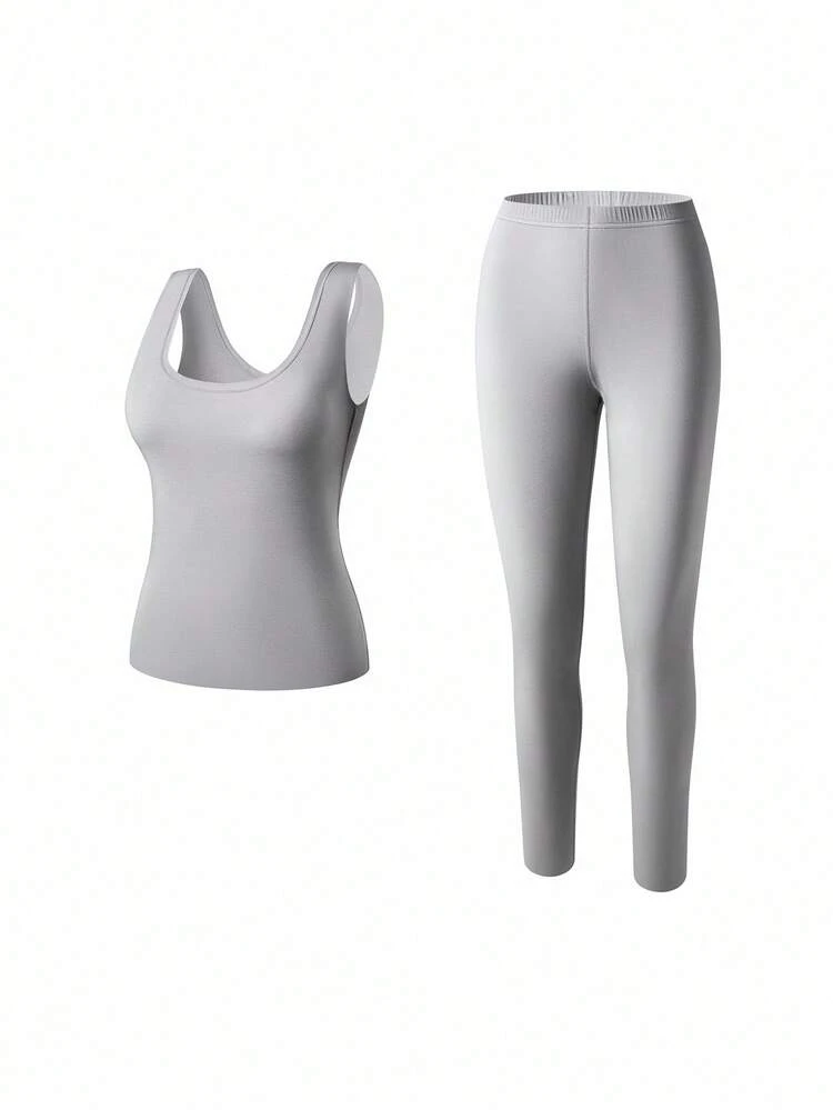 Women's Thermal Underwear Lightweight And Warm Set
