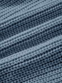 Cozy Pixies 秋冬婴儿休闲套头圆领长袖毛衣 - 霧霾藍 - 查看 8