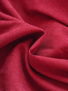 SHEIN Mädchen süßes rotes Blume Muster Kleid mit Peter-Pan-Kragen und Langarm, frischer Landhausstil mit Tailleneinsatz, süß und lebhaft, geeignet für den täglichen Gebrauch, Geburtstagsparty, Treffen mit Freunden, Schulveranstaltungen - Rot - Übersicht 8