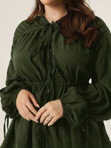 Auralis 大码女式可爱衬衫，黑色长袖衬衫，娃娃上衣，夏季开衫，女士秋装，夏季宽松上衣可爱上衣外出上衣女士可爱夏季上衣