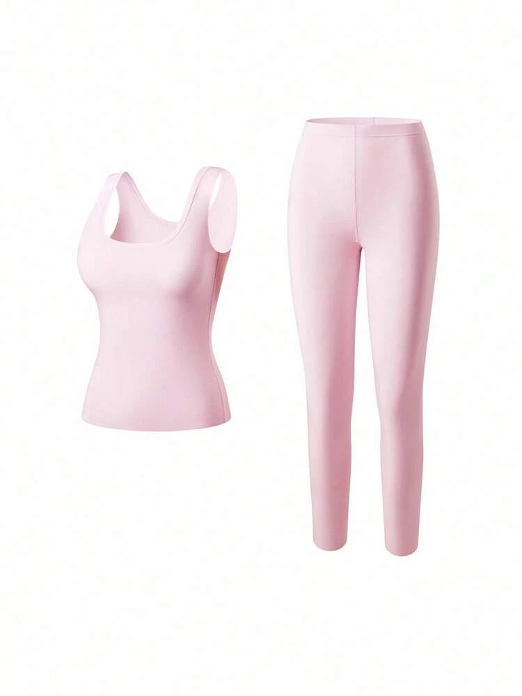 Women's Thermal Underwear Lightweight And Warm Set