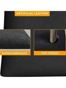 1 Piece 20cmx40cm Self-Adhesive 3D Wall Pad – Anti-Collision Soft Board, Suitable For Bedroom & Corridor Decoration, Easy To Install