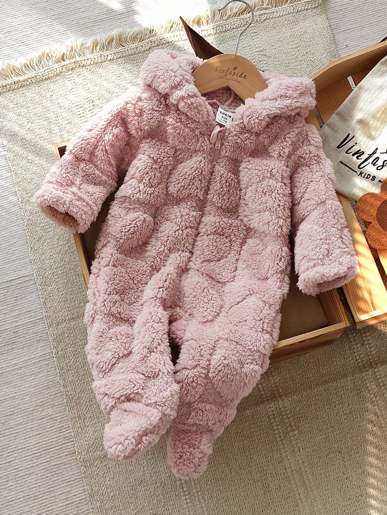 Vintaside Kids رومبير نوم للرضع بأكمام طويلة مزودة...