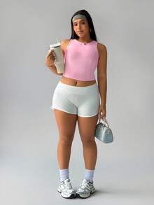 Rhythm Era Women's Removable Padded Twist Back Camisole Bra, Regular Fit, Suitable For Sports, Casual, Daily Wear, Tennis, Yoga, Plus Size Cross Back Sports Bra Gym Top Activewear Tops Workout Tops