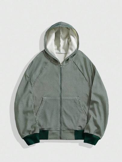 Street Life Men's Thermal Lined Mesh Zip-Up Hoodie, Fall/Winter