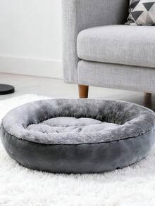 PETSIN 1 Plush Warm And Thickened Circular Pet Nest, Suitable For The Fall And Winter Pet Bed Pet Mat, Suitable For Small And Medium-Sized Dogs And Cats Cat Nest, Doghouse