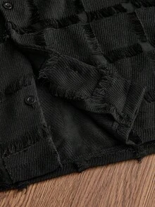 Manfinity VCAY Blazer de unicolor para hombre - Negro - Ver 5