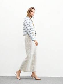 CUCCOO BIZCHIC Pointed Toe Apricot Elegant Pumps, Suitable For Commuting, Dating, Office Wear - Apricot - View 10