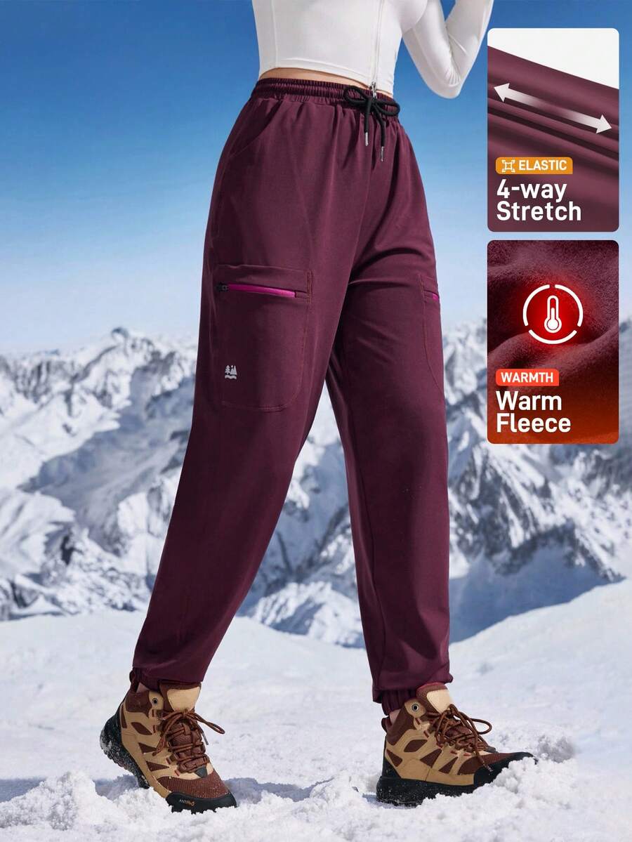 In My Nature Women's Casual Outdoor Sweatpants, Suitable For Jogging,  Multiple Secure Pockets Comfortable Fit  Perfect For Hiking, Trekking, Camping, Or Everyday Outdoor Activities