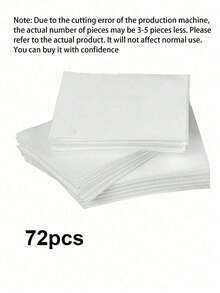 24/72/120 张扎染吸色纸 DIY 艺术工艺用品，适用于 T 恤、布料、衣服、家居派对装饰活动 - 白色 - 查看 9