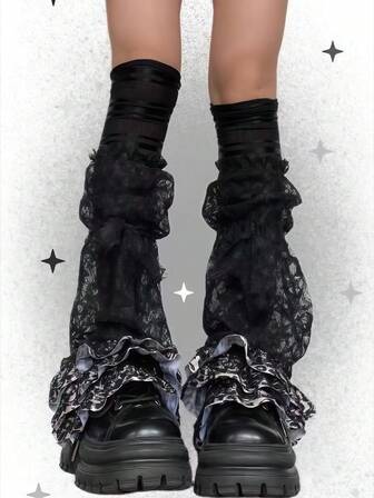 Anime Women Leg Warmers