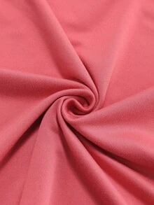 SHEIN Tall CURVE Plus Size 4-Piece Set Solid Color Cropped Round Neck Short Sleeve Fitted Women T-Shirt, Suitable For Summer