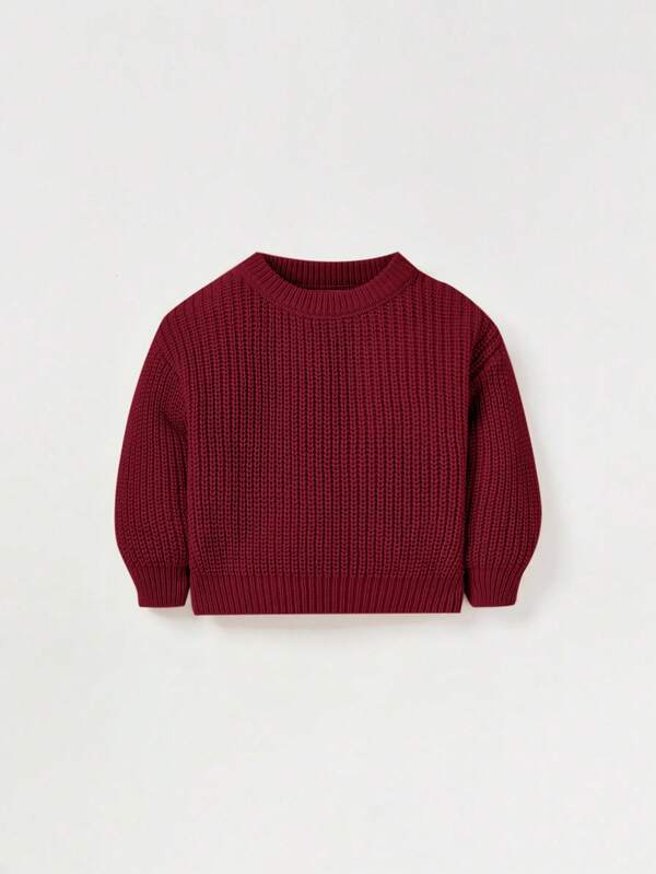 Cozy Pixies Baby Lässig Pullover Rundhals Langarm Pullover für Herbst/Winter