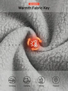 In My Nature 女士字母印花长袖连帽户外雨衣外套 - 淡紫色 - 查看 9