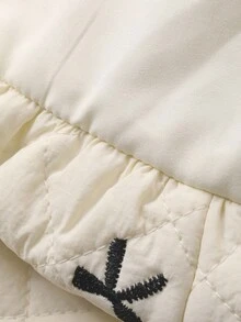 DAZY 婴幼儿女童蝴蝶结刺绣韩版无袖连衣裙