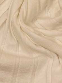 Elenzga Women's Fashion Casual Stand Collar Sleeveless Pleated Sweater Dress - Apricot - View 7