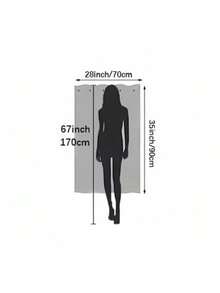 SHEIN 1 Pc Sun And Moon Printed Shower Curtain, Translucent Waterproof Shower Curtain Divider, Winter Bathroom Warming Shower Curtain, Bathroom Shower Curtain Liner Decorative Curtain, Equipped With Multiple Plastic Hooks, Metal Alloy Washers, More Sturdy Room Decor Bathroom Accessories