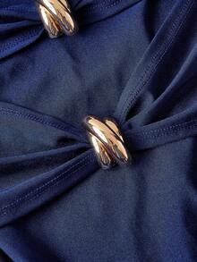 SHEIN MOD فستان أنيق أزرق نافذة للكتف للنساء، فستان حفلة، فستان أنيق أحادي الكتف، فستان رسمي أزرق ملكي، فساتين أزرق أنيقة وأنيقة، زي عيد الميلاد، فستان صيفي، ملابس شتوية للنساء، فستان رأس السنة، فستان حفلة، فساتين سهرة فاخرة للنساء