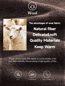 Ontre Women's 5% Wool Blend Knit Cardigan,Loose Fit Waist Design,Elegant Shades Of Brown,Autumn Tea Party,Modern Urban Office Wear,Old Money Style,Dark Grey - Dark Grey - View 9
