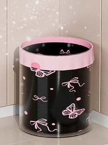 30/50/100PCS夏日清香便携垃圾袋加厚不易破家用便携式厨房客厅学生宿舍专用抽绳垃圾袋，香味清新，承受力强，精选PE材质，恒温热封，便携收口，加厚升级，清新除味，高颜值高品质 - 彩色 - 查看 3