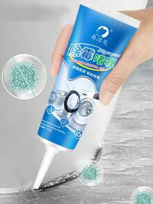 1 Pc. Anti-Mold Cleaning Gel (Approx. 4.06 Oz.) For Removing Mold And Mildew From Kitchens, Bathrooms, Refrigerator Gaskets, Washing Machines, Countertops, Walls, Etc.