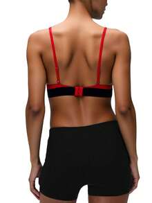 Tommy Hilfiger Women's Sports Bra Red - Red - View 2