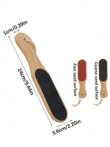 1 pièce Pierre ponce Lime à pied, Râpe à pied double face Outil de pédicure professionnel, Meilleur outil de soins des pieds