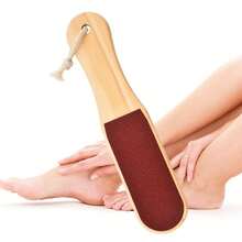 1 pièce Pierre ponce Lime à pied, Râpe à pied double face Outil de pédicure professionnel, Meilleur outil de soins des pieds