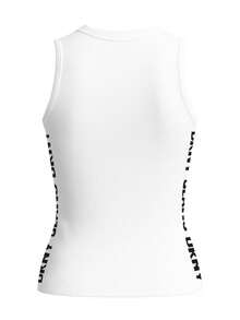 DKNY Women's Vest White - Ivory - View 4