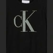 Calvin Klein Boys' Sweater Black - Black - View 3