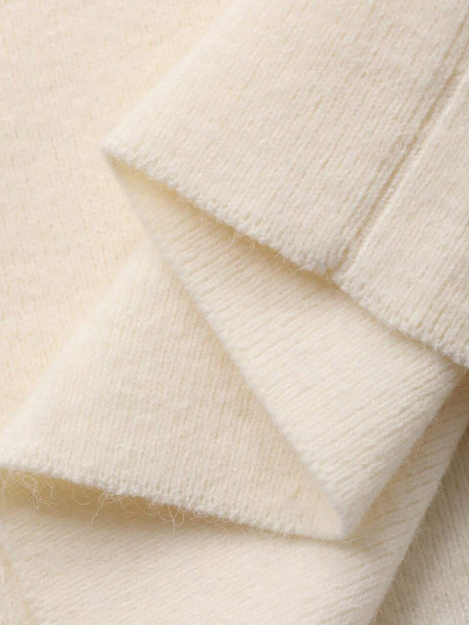 Women's Casual Solid Color Blazer Collar Cardigan And Pants Two Pieces Knit Suit, Autumn