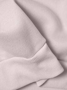 EMERY ROSE Plus Size Women Floral Patchwork Print Pullover Sweatshirt, Casual & Holiday Style, Spring/Autumn