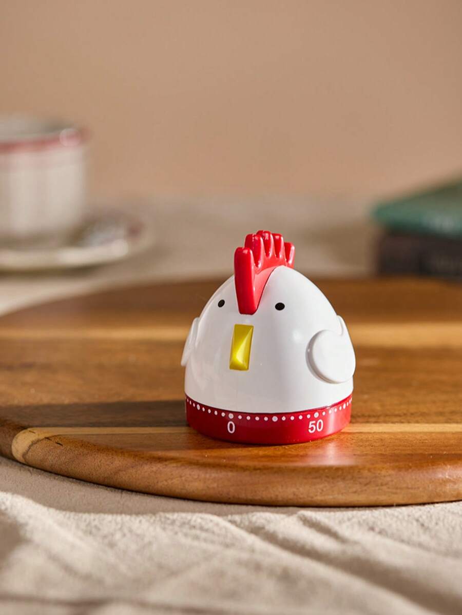 Cirelle 可爱的鸡肉计时器：精确计时，掌握每个美味时刻，易于使用，多功能用于烹饪和时间规划 - 杏色 - 查看 1