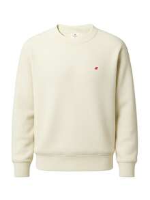New Balance Essentials Men's Pullover Sweatshirt Beige - Beige - View 1