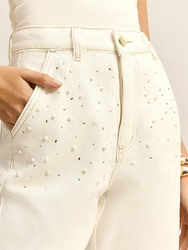 Daynim Bermuda Mom com Brilhos