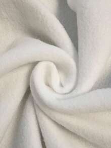 SHEIN Nueva chaqueta con capucha de estilo casual con cremallera y unicolor con bordado de caballo para mujeres - Blanco - Ver 6