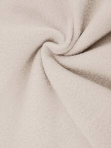 SHEIN Serisse Kids 青少年女孩宽松休闲字母压花贴片细节字母图案圆领套头衫运动衫和运动裤运动 2 件套服装